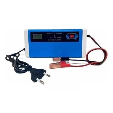 Imagem de Carregador De Bateria Caminhao 24 Volts 24v Carro 12v 10ah - Sa, Songl