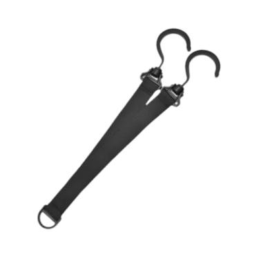 Imagem de simhoa Suporte de skate, alça de suspensão de longboard, montagem de parede organizadora cabide de parede de skate leve para equipamentos externos