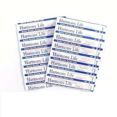 Imagem de 100 Unidades Adesivos Transparente Respire Bem Melhor Harmony Life Tamanho Médio M