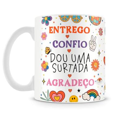 Imagem de Caneca Entrego, Confio...