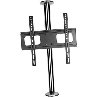 Imagem de CUTPOIY Suporte de parede de TV Suporte de parede de TV para 32-55 polegadas, suporte de piso de TV 360 graus, braços sólidos resistentes até 45 kg para TVs de 26 a 70 polegadas (86-114 cm)