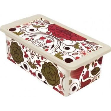 Imagem de Caixa Organizadora 5,5 Litros Flores Primavera - OR16L-07 - SÃO BERNAR