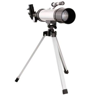 Imagem de Telescópio Astronômico Luneta F36050 | Kit Completo com Tripé Estável | Portátil e Fácil de Usar | Visualização de Estrelas e Planetas