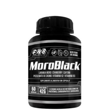 Imagem de Suplemento MoroBlack FNB 60 Cápsulas com Laranja Moro, Cromo, Cafeína 