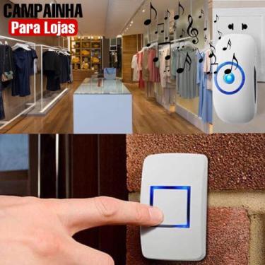 Imagem de Campainha Sem Fio Para Lojas Cliente Fácil De Instalar - Wild