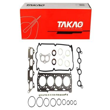 Imagem de Junta Superior C/ Retentor (Jg) Parati 1.0 16V 1997 A 2002 / Gol 1.0 16V 1997 A 2002 - Takao Jsrvw10A
