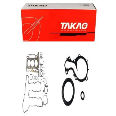 Imagem de Junta Completa C/ Retentores (Jg) Fiesta New 1.0 12V 2016 A 2019 - Takao Jcrfo10Fm