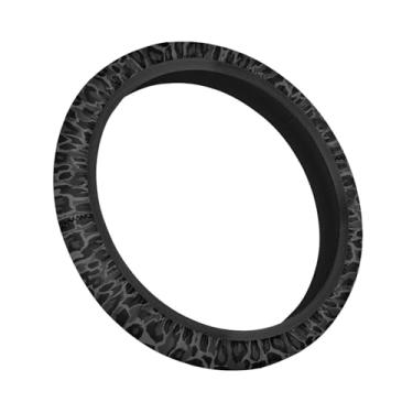 Imagem de Knextrepoy Capa de volante de carrinho de golfe com estampa de leopardo preto 13,5 capas de volante de carrinho de golfe decoração de volante automotivo, confortável