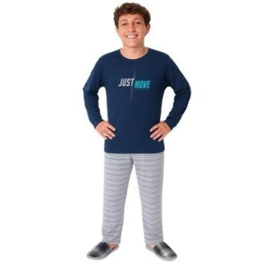 Imagem de Pijama Juvenil Meninos de Inverno Victory-Masculino