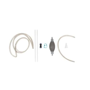 Imagem de Baoblaze Kit de trocador de água versátil e eficiente para aquários, com sifão de cascalho para troca de água e filtro com tubo rígido, 2 Tubo Rígido