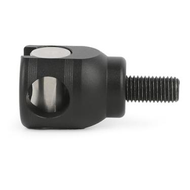 Imagem de AMEYXGS Barra de equilíbrio de haste de arco com sistema de amortecimento e pesos, amortecedor para arco composto (desconexão rápida única)