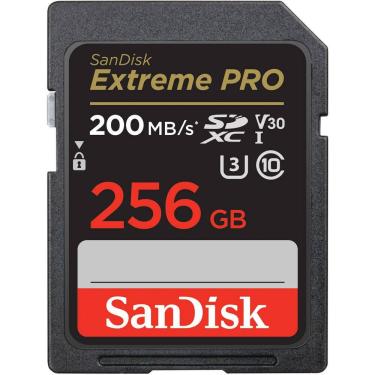 Imagem de CARTÃO DE MEMÓRIA  SANDISK 256GB EXTREME PRO UHS-I SDXC - 200MB/s