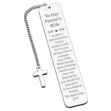 Imagem de Presentes de agradecimento à esposa pastora, presentes de apreço de pastor para mulheres, presentes exclusivos de pastores, presentes de marcador de livro para pastores, presentes de aniversário de