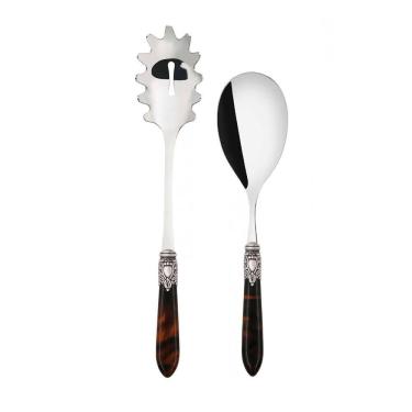 Imagem de Jogo Colher Para Servir e Pegador de Massa Oxford Bugatti