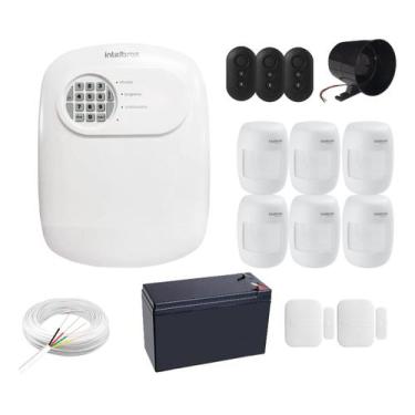 Imagem de Kit Alarme Híbrido ANM 24 NET c/ 8 Sensores e Acesso Via App - Intelbr