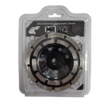 Imagem de Disco Desbaste Diamantado MR PRO 115mm Rosca M14 - Mister