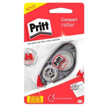 Imagem de Corretivo em fita Pritt Compact Roller 4,2mmx10m Henkel