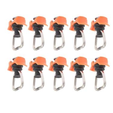 Imagem de RiToEasysports 10pcs L Atinge o Encaixe Com o Anel de Dão Pesado 13333lb Capacidade, Uso Versátil, Instalação Amigável de Uso, Capacidade para Serviços Pesados, Material de Longevidade, 10 Peças