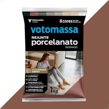 Imagem de Rejunte votomassa porcelanato marrom 1 kg - VOTORANTIN