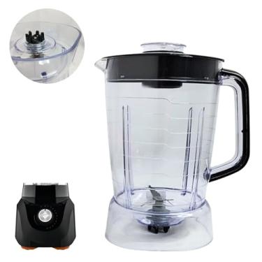 Imagem de Copo para Liquidificador compatível com modelo Cadence Robust Tampa Preta Cristal