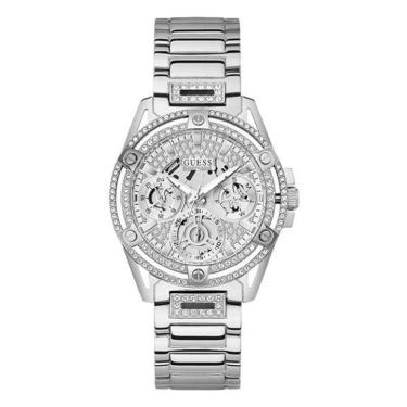 Imagem de Relógio Feminino Quartz Guess Prata - Gw0464L1