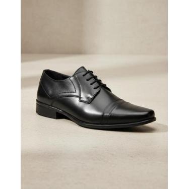 Imagem de Sapato Masculina Social Em Couro Legitimo Elegante Terno Casamento Pre