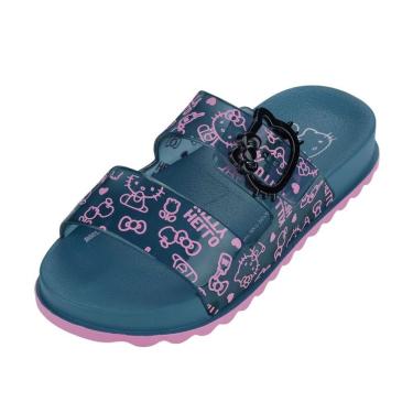 Imagem de Chinelo Infantil Menina Facil Calce Birk Summer Hello Kitty