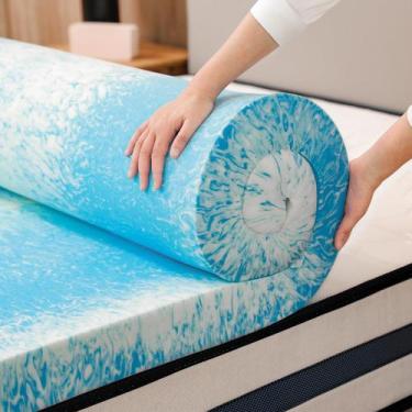 Imagem de Topper de colchão Bynex Full 2" Cooling Gel Memory Foam