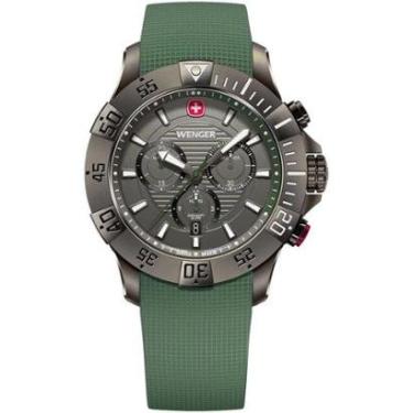 Imagem de Relógio Suíço Wenger Seaforce Chrono Verde 01.0643.127-Masculino