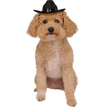 Imagem de Rubies Chapéu de cowboy para cães ou gatos, P/M