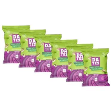 Imagem de Kit 6X: Barra de Proteína Pistache Sem Açúcar Let's Dates 38g