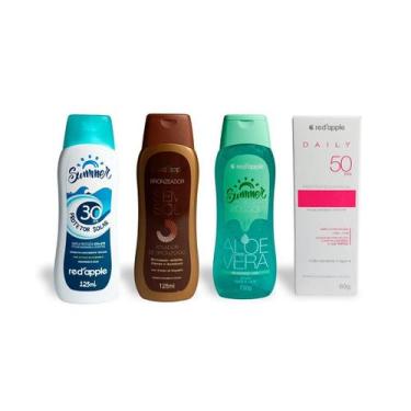 Imagem de Protetor Corp e FacialFPS30/50 Bronzeador Pós Sol Red Apple