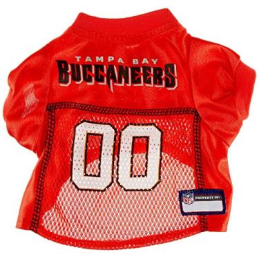Imagem de Pets First Camiseta de malha TBB-4145-XS Tampa Bay Buccaneers, multi, tamanho único