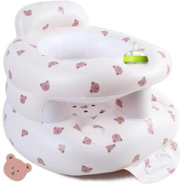 Imagem de Cadeira de bebê inflável Blorybim com grades de segurança 52x54x43 cm