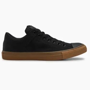 Imagem de Tênis CT31230001 Chuck Taylor All Star High Street Lona (Preto/Caramelo, BR, Adulto, Numérico, 40)