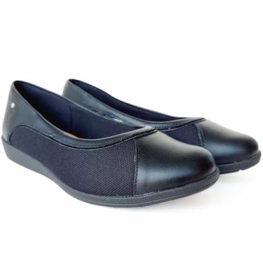 Imagem de Sapatilha Feminina Usaflex Cor:Preto;Tamanho:35