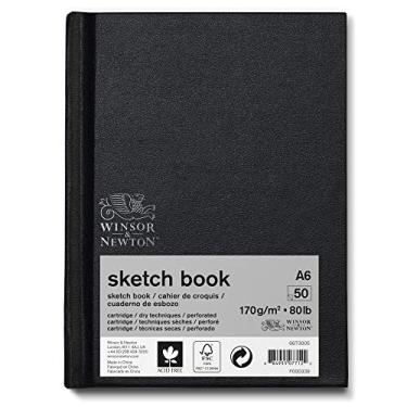 Imagem de Caderno espiral Winsor and Newton 6673005, 50 folhas, 170 gsm, 50 páginas, tamanho A6