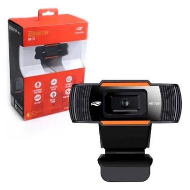 Imagem de Webcam C3tech Wb-70bk, Resolução Hd 720p, Usb 2.0, Microfone