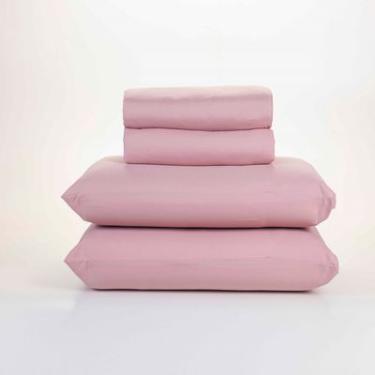 Imagem de JG CAMA QUEEN MICROPERCAL LISO 4 PEÇAS ANDREZA