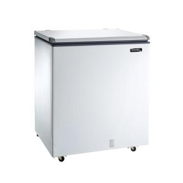 Imagem de Freezer Horizontal Esmaltec 230 Litros ECH250 | Porta Cega, Dupla Ação, Branco