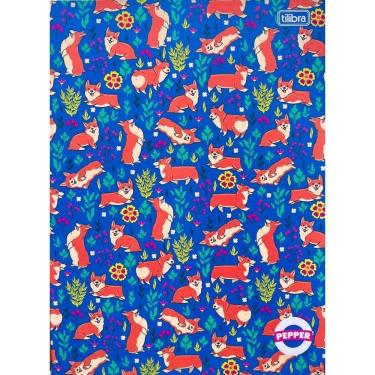 Imagem de Caderno Brochura Universitário Capa Dura Pepper 40 Folhas Tilibra Estampa 2