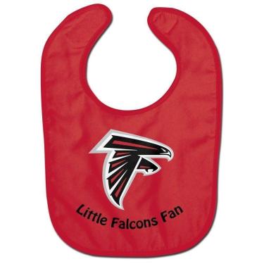 Imagem de Babador Infantil Pequeno Fã Atlanta Falcons