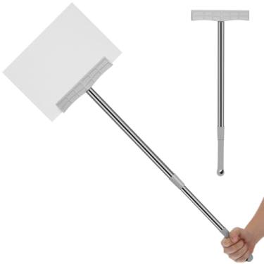 Imagem de BESPORTBLE Suporte de placa extensível de mão telescópico de aço inoxidável para eventos, reuniões esportivas e pick-ups de aeroporto, suporte de sinal multifuncional leve