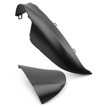 Imagem de Acabamento da tampa inferior do espelho esquerdo adequado para Mazda CX-5 2015 2016 (com luz espelhada) e CX-3 2016 2017 2018 2019, faixa decorativa do lado do motorista