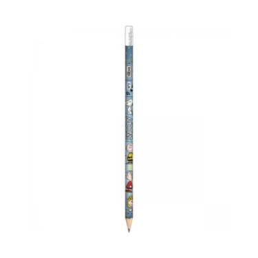 Imagem de Lápis Preto Redondo com Borracha N.2 Snoopy TILIBRA Estampa 2