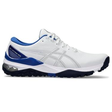 Imagem de ASICS Tênis de golfe masculino Gel-Kayano ACE 2, Branco/Pavão, 41