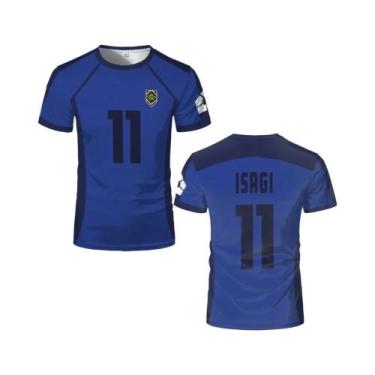 Imagem de Camisa De Futebol Anime Japão Blue Lock Para Crianças Cosplay Hyoma Ch