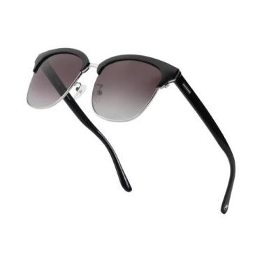 Imagem de ZENOTTIC Trend Classic Brand Square Óculos de sol Moda Metal e Acetato