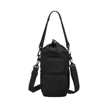 Imagem de Bolsa Portátil Para Garrafa De Água Com Alça Ajustável, Canecas Térmic