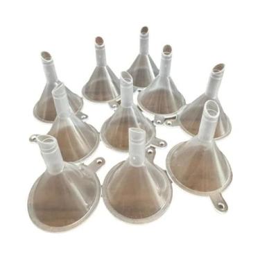 Imagem de Funis De Perfume Mini Para Frascos Pequenos, Cápsulas, Pó, Óleos Essen